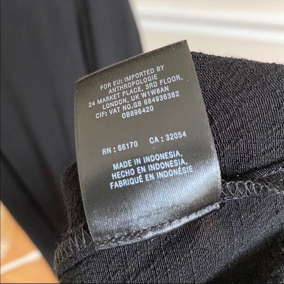 MaEve By Anthropologie sienna black jumpsuit NWT - Picture 11 of 12